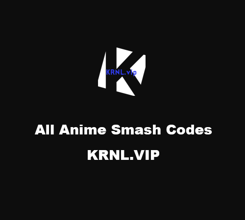 Anime Smash Codes