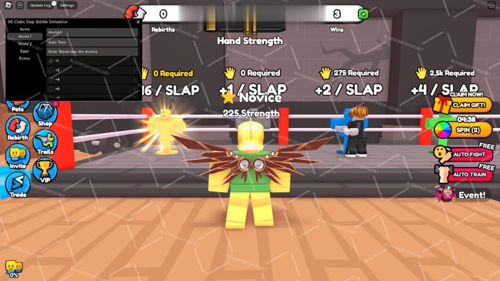 56 Clubs Slap Battle Simulator Script Download 100% Free