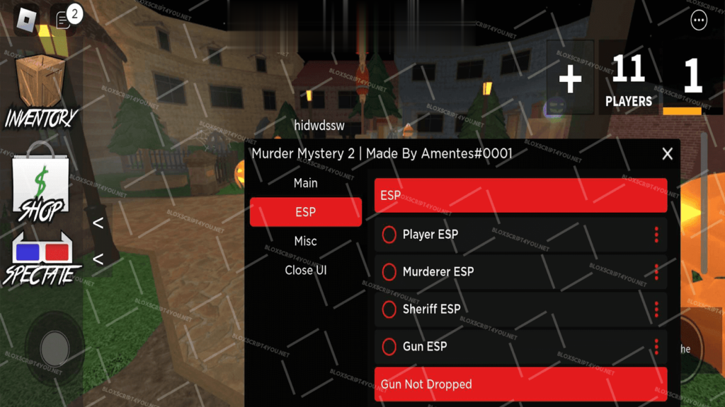 Amentes Murder Mystery 2 Mobile Script Download 100% Free