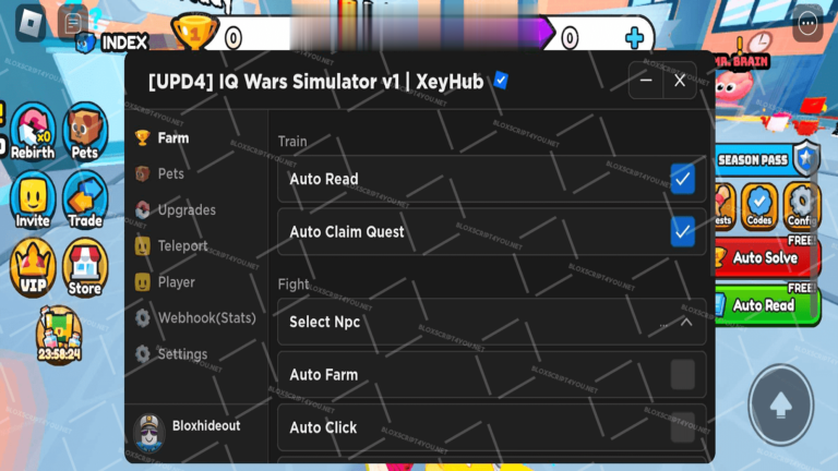 Magenta Hub IQ Wars Simulator Mobile Script Download 100% Free