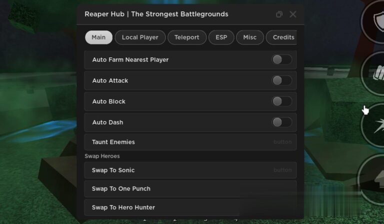 The Strongest Battlegrounds: Auto Attack, Auto Farm Nearest & More Mobile Script Download 100% Free