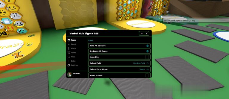 Bee Swarm Simulator: Auto Farm, Auto Dig, Teleports Script