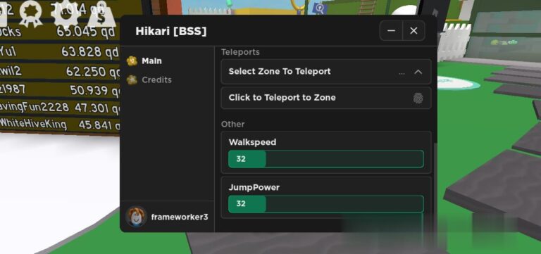 Bee Swarm Simulator: Jump Power, Walkspeed, Auto  Gum Drops Mobile Script Download 100% Free