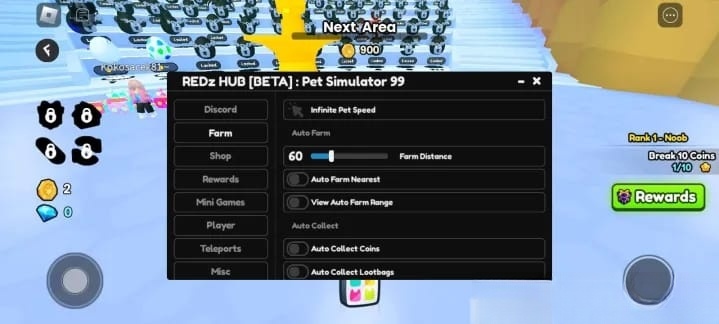 Pet Simulator 99: Auto Hatch, Auto Farm & More Mobile Script Download 100% Free