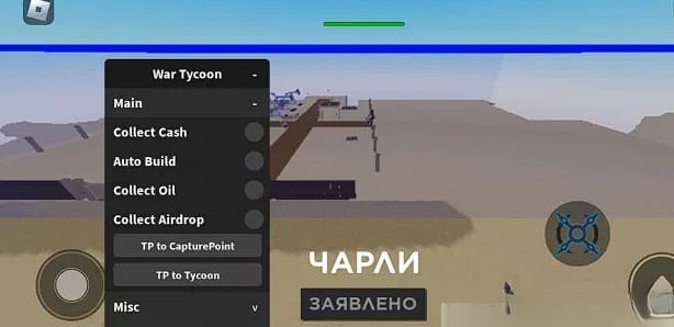 War Tycoon: Auto Build, Collect Cash, Collect Oil Mobile Script