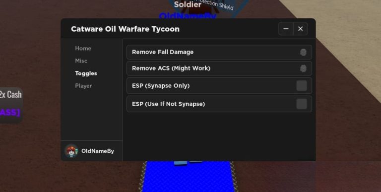 War Tycoon: Capture Flag, Teleporter, Remove Fall Damage Script